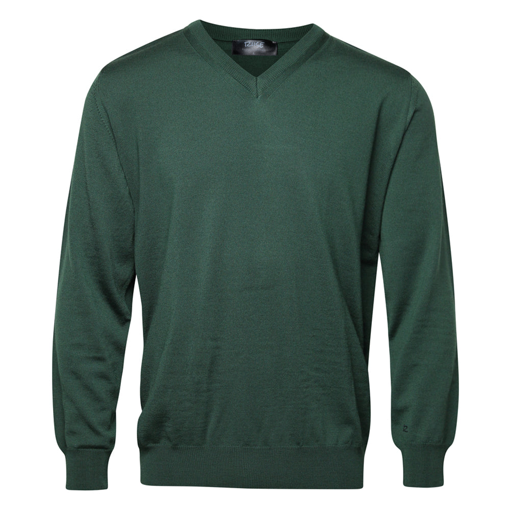Riise Herre Merino V-neck, Fairway
