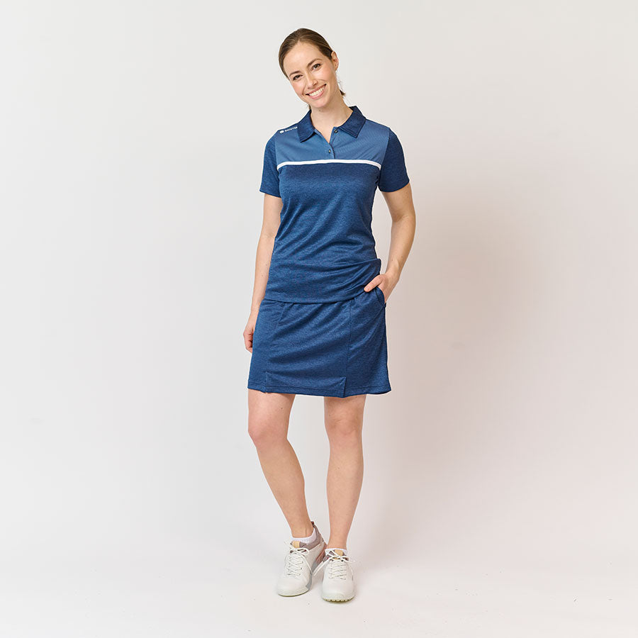 Dame Sports Polo, Marineblå