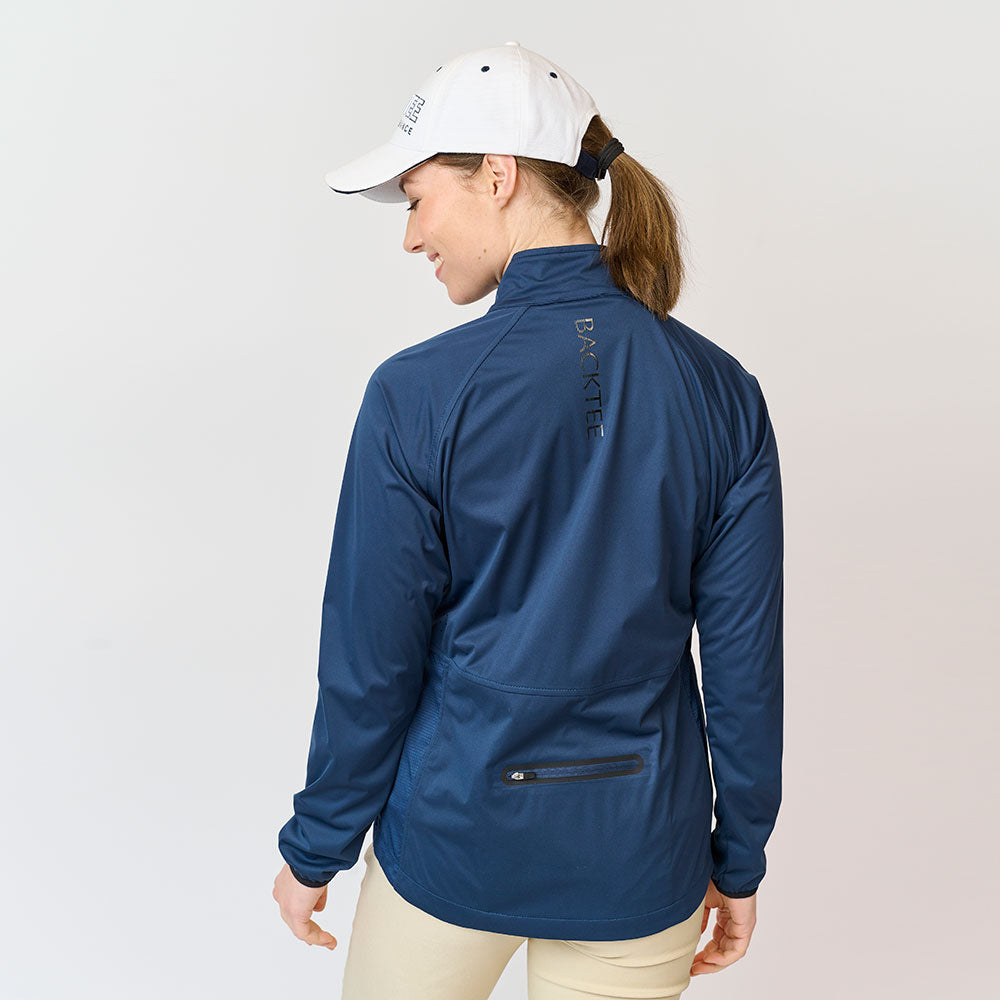 Dame 4way Stretch Performance Jakke, Marineblå