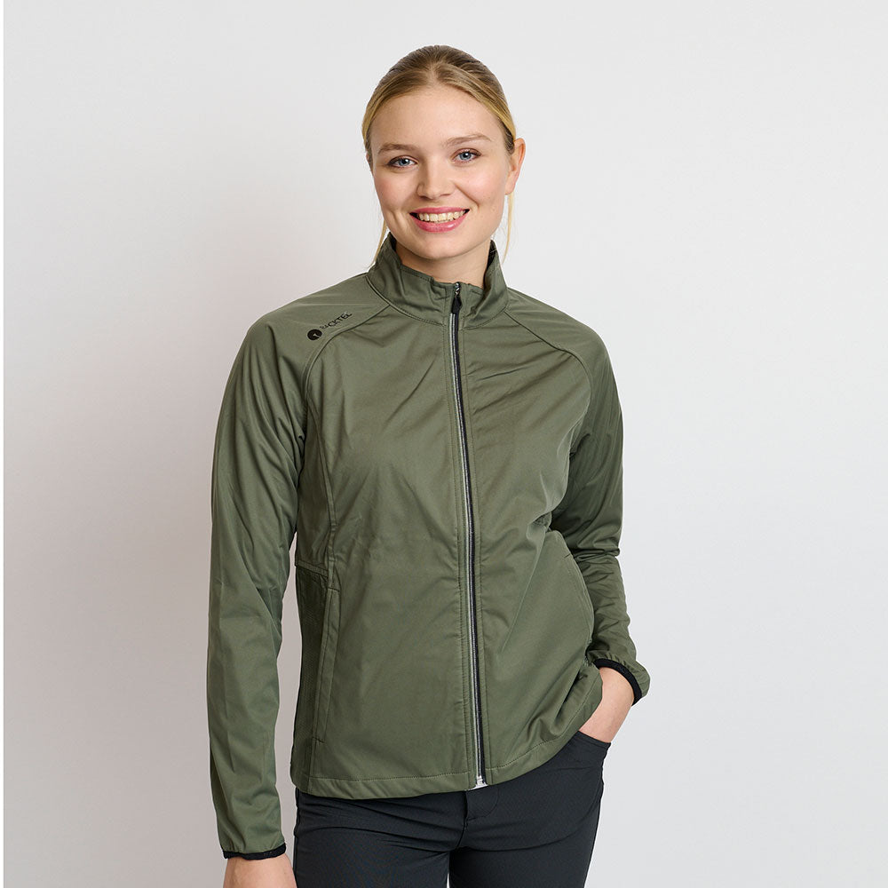 Dame 4way Stretch Performance Jakke, Grøn