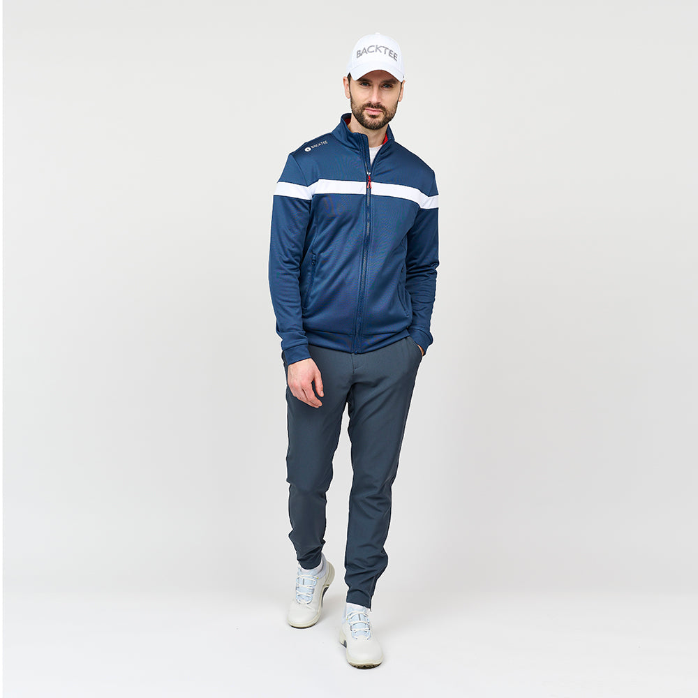 Herre Shield Full Zip Midlayer, Marineblå