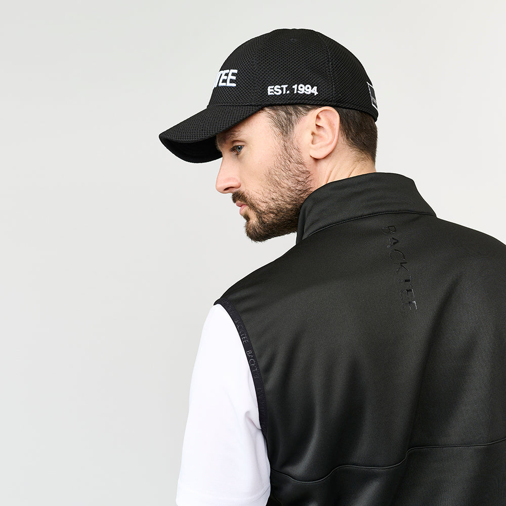 Herre Shield Midlayer Slipover, Sort