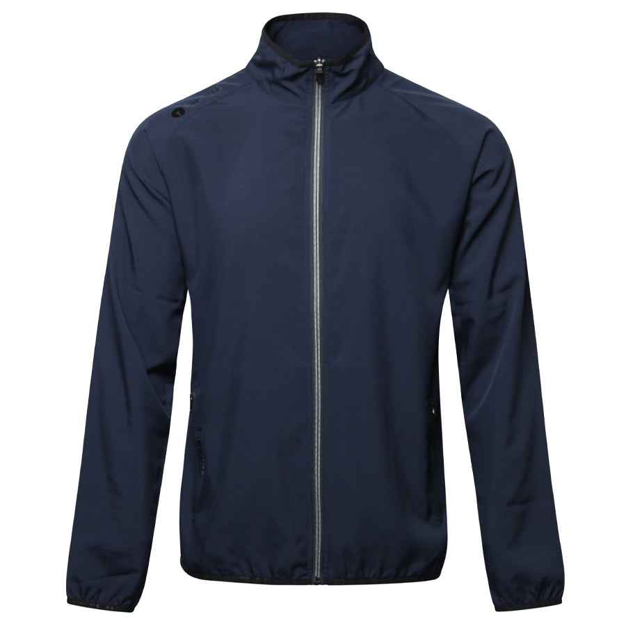 Herre 80 G. Foldbar Windshirt, Marineblå