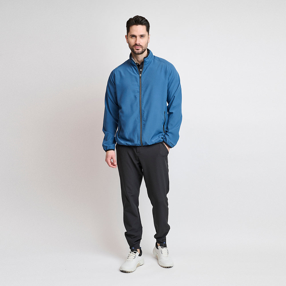 Herre 80 G. Foldbar Windshirt, Ensign Blue
