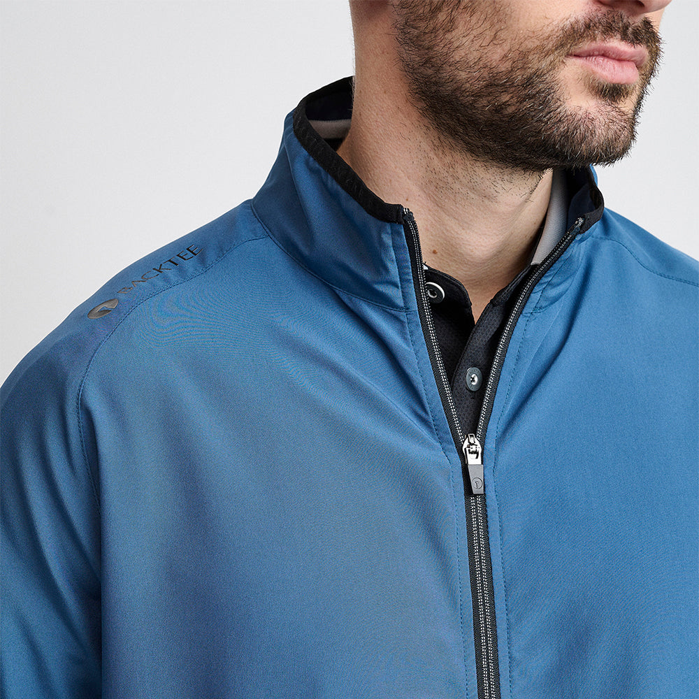 Herre 80 G. Foldbar Windshirt, Ensign Blue