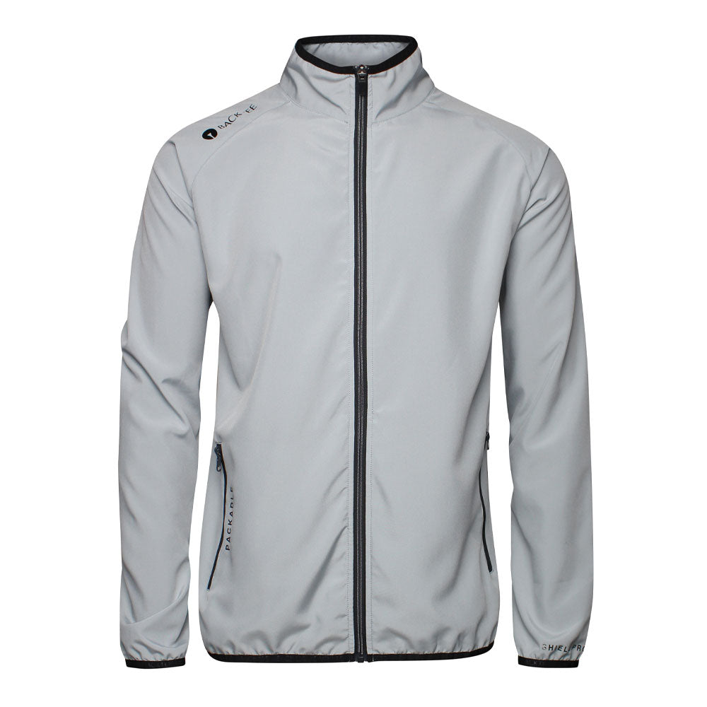 Herre 80 G. Foldbar Windshirt, Slate