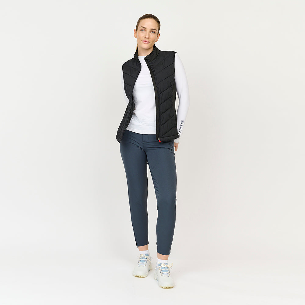 Dame Hybrid Vest, Sort