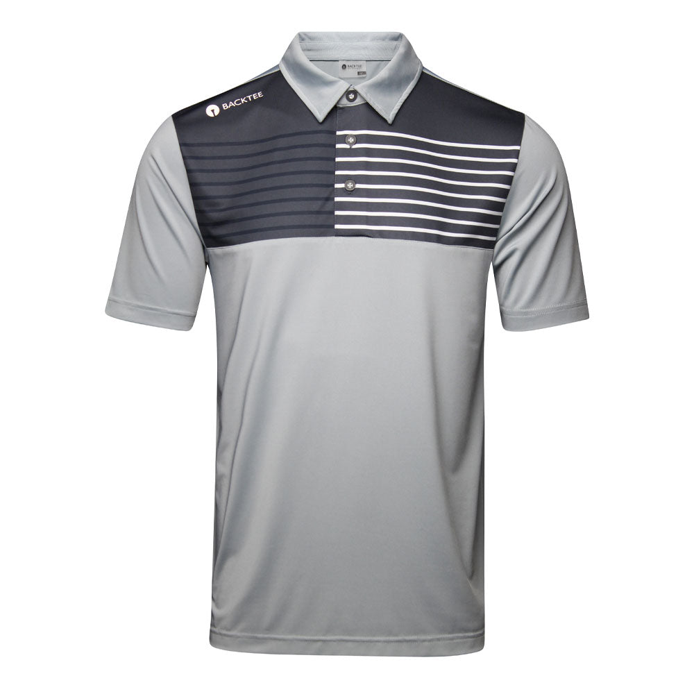 Herre Golf Polo, Lys Grå