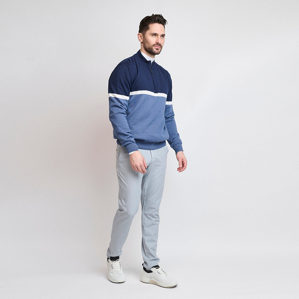 Herre Nordic Windbreaker Sweater, Ensign Blue