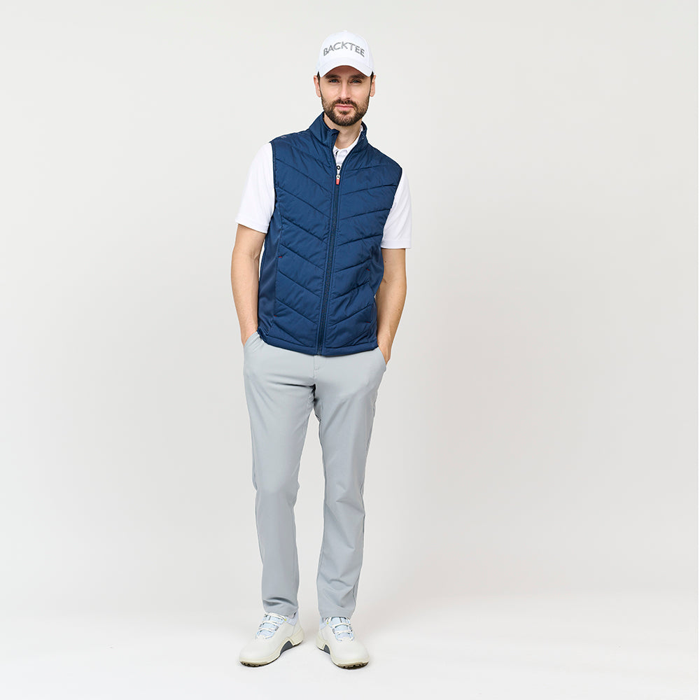 Herre Hybrid Vest, Marineblå