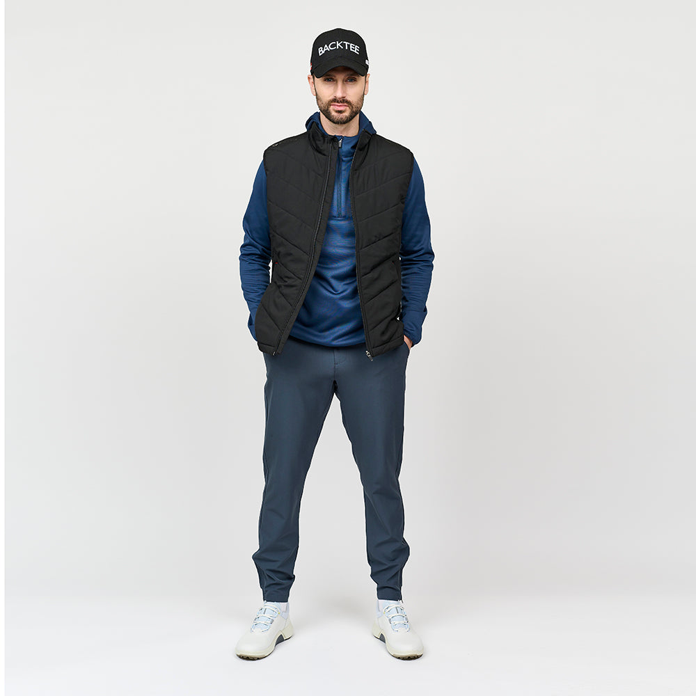 Herre Hybrid Vest, Sort