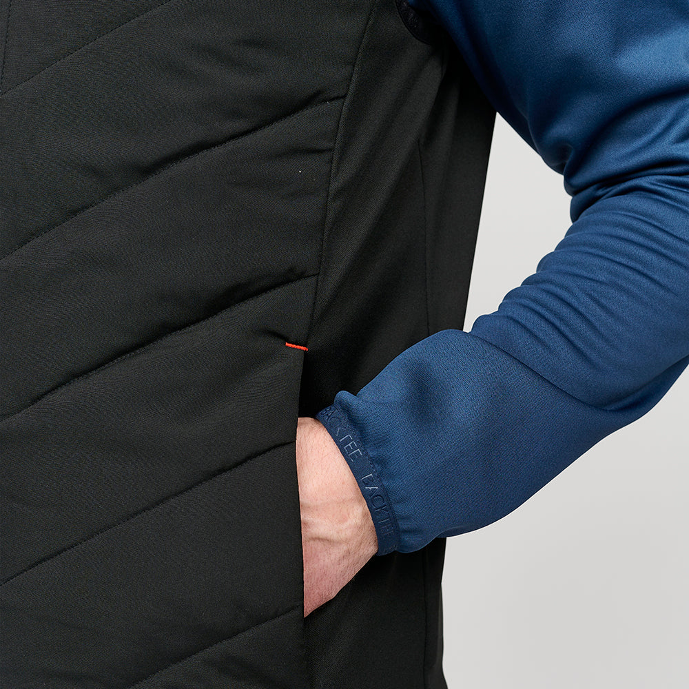 Herre Hybrid Vest, Sort