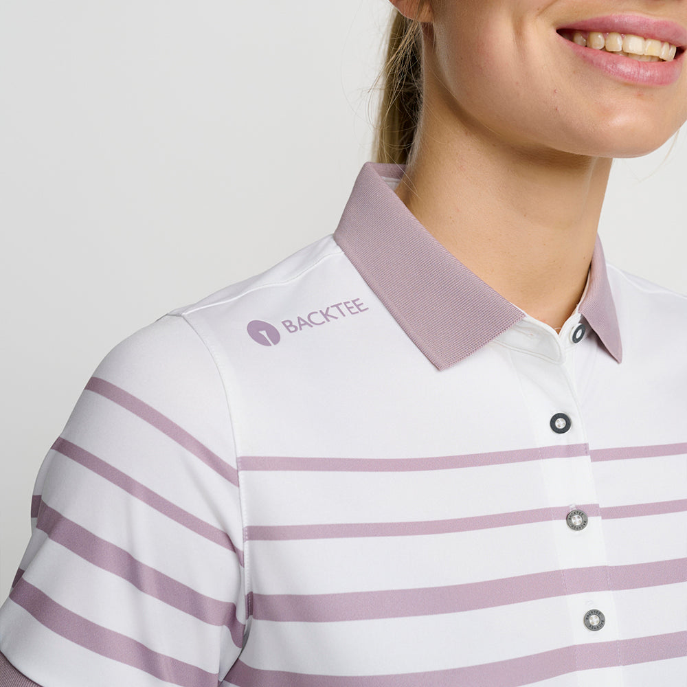 Dame Fine Stripe Polo, Nirvana