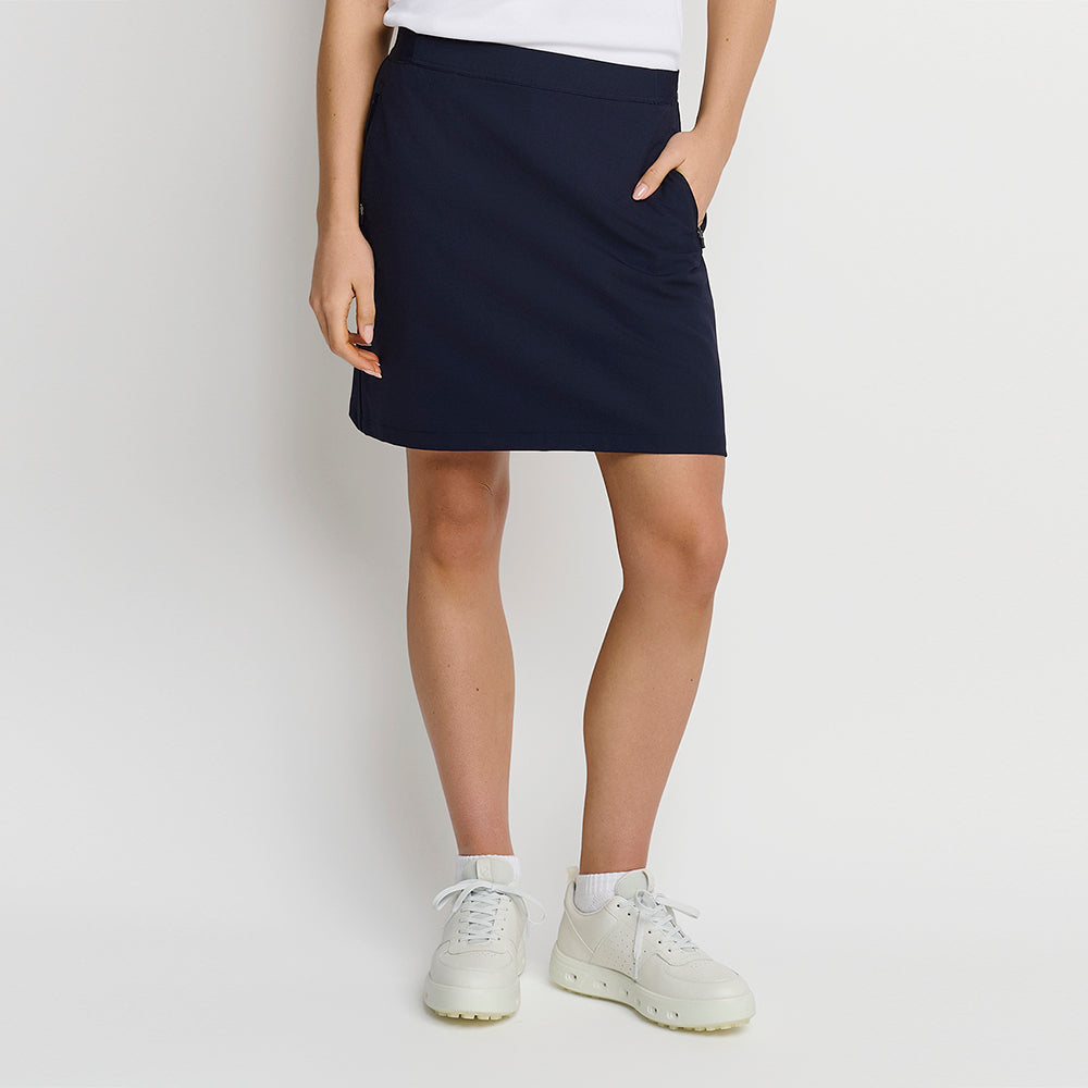 Dame Hybrid Skort, Marineblå