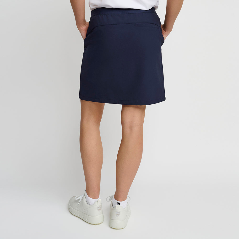 Dame Hybrid Skort, Marineblå