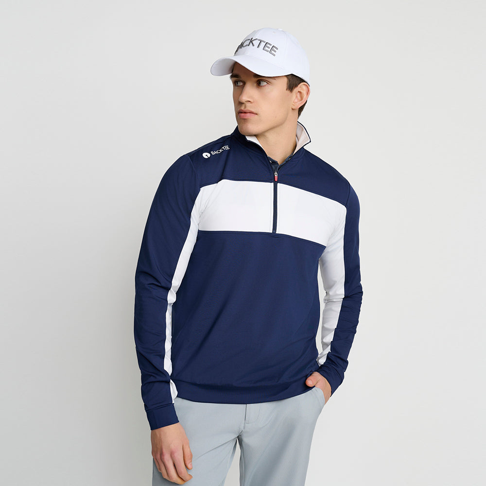 Herre Long Drive Baselayer, Marineblå