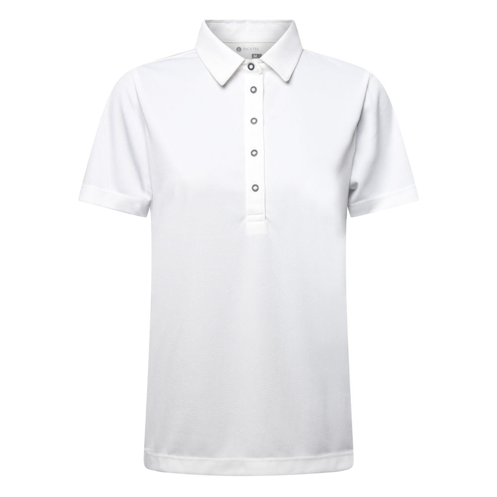 Dame Performance Polo, Hvid