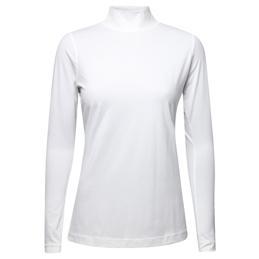 Dame First Skin Turtleneck, Hvid