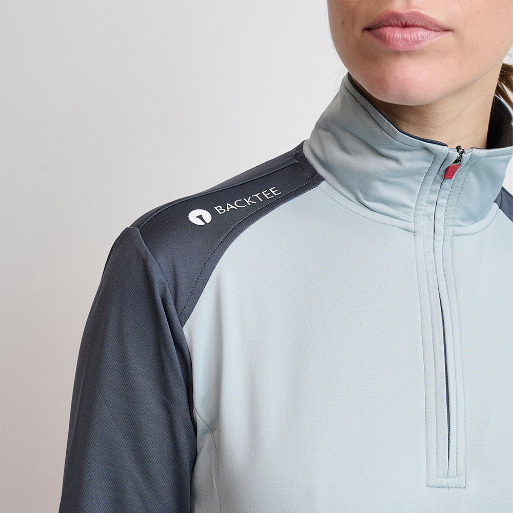 Dame Zipneck Baselayer, Ombre Blue