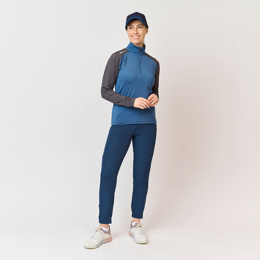Dame Zipneck Baselayer, Ensign Blue