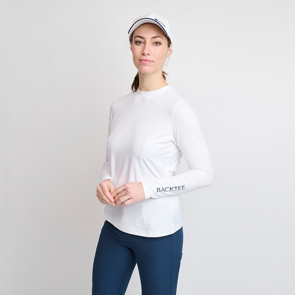 Dame First Skin Rund hals, Hvid