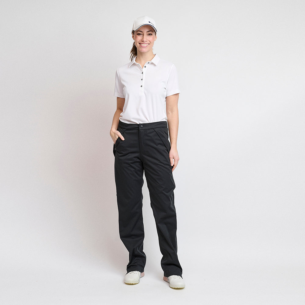 Dame 4Way Stretch Pro Regnbukser, Sort