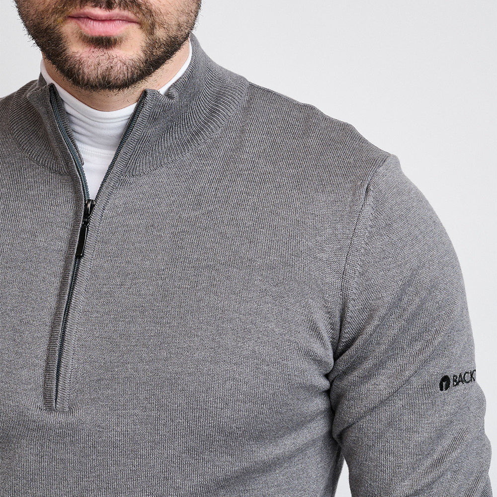 Herre Windbreaker, Grey Melange