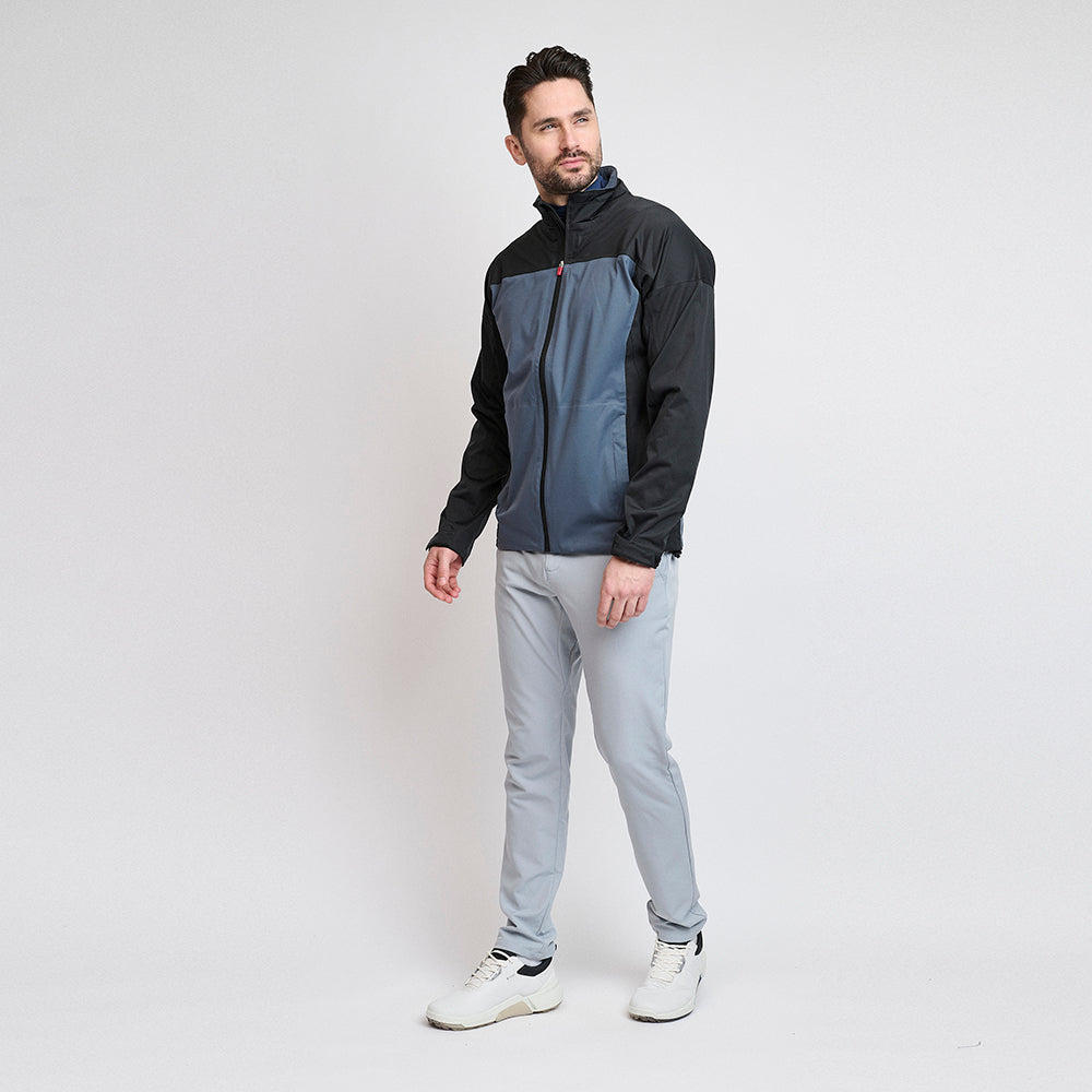 Herre 4Way Stretch Pro Regnjakke, Ombre Blue