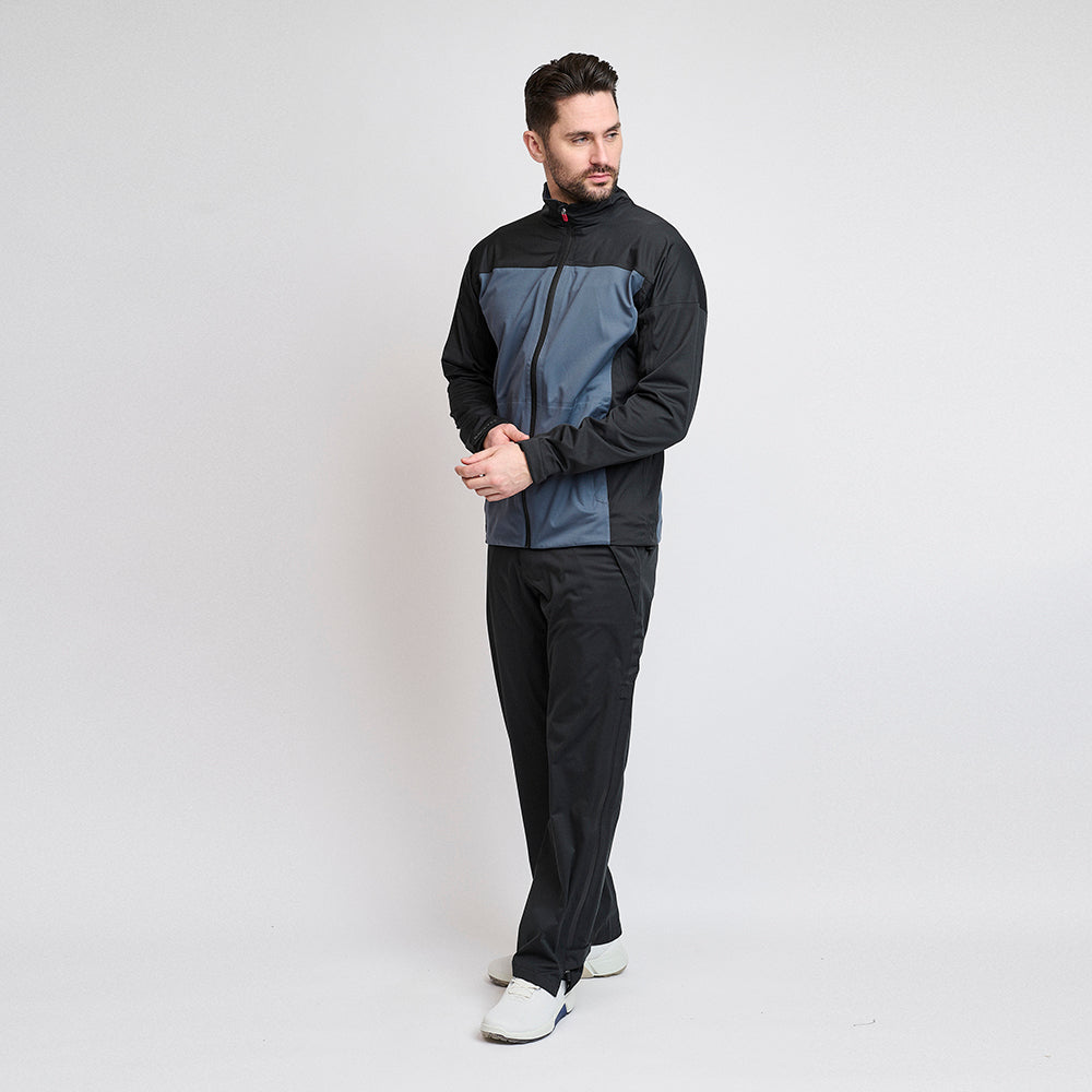 Herre 4Way Stretch Pro Regnbukser, Sort