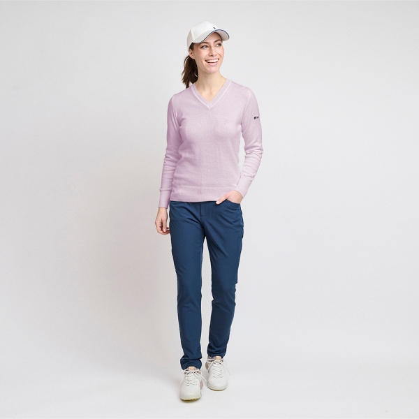 Dame Økologisk Casual Sweater, Soft Lilla