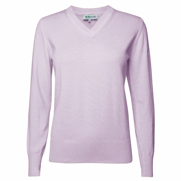 Dame Økologisk Casual Sweater, Soft Lilla