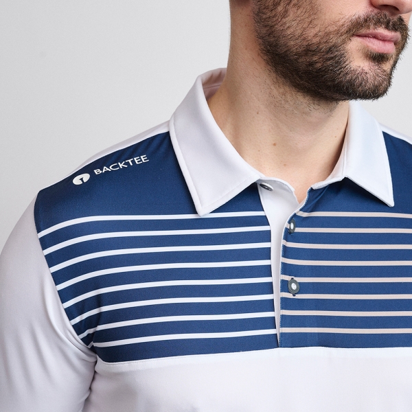 Herre Golf Polo, Hvid