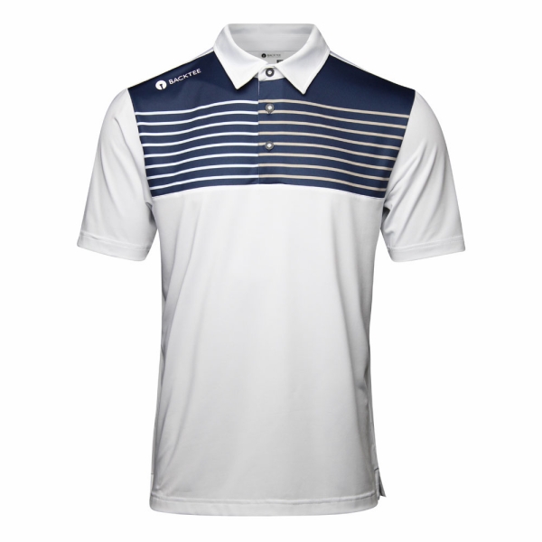 Herre Golf Polo, Hvid