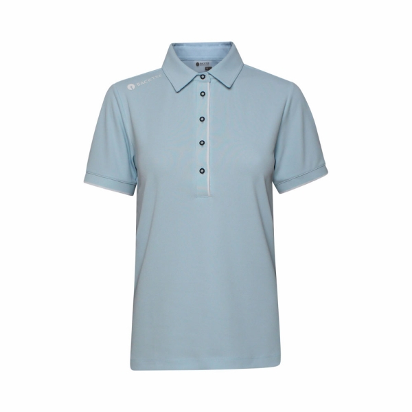 Dame Classic Polo, Lyseblå