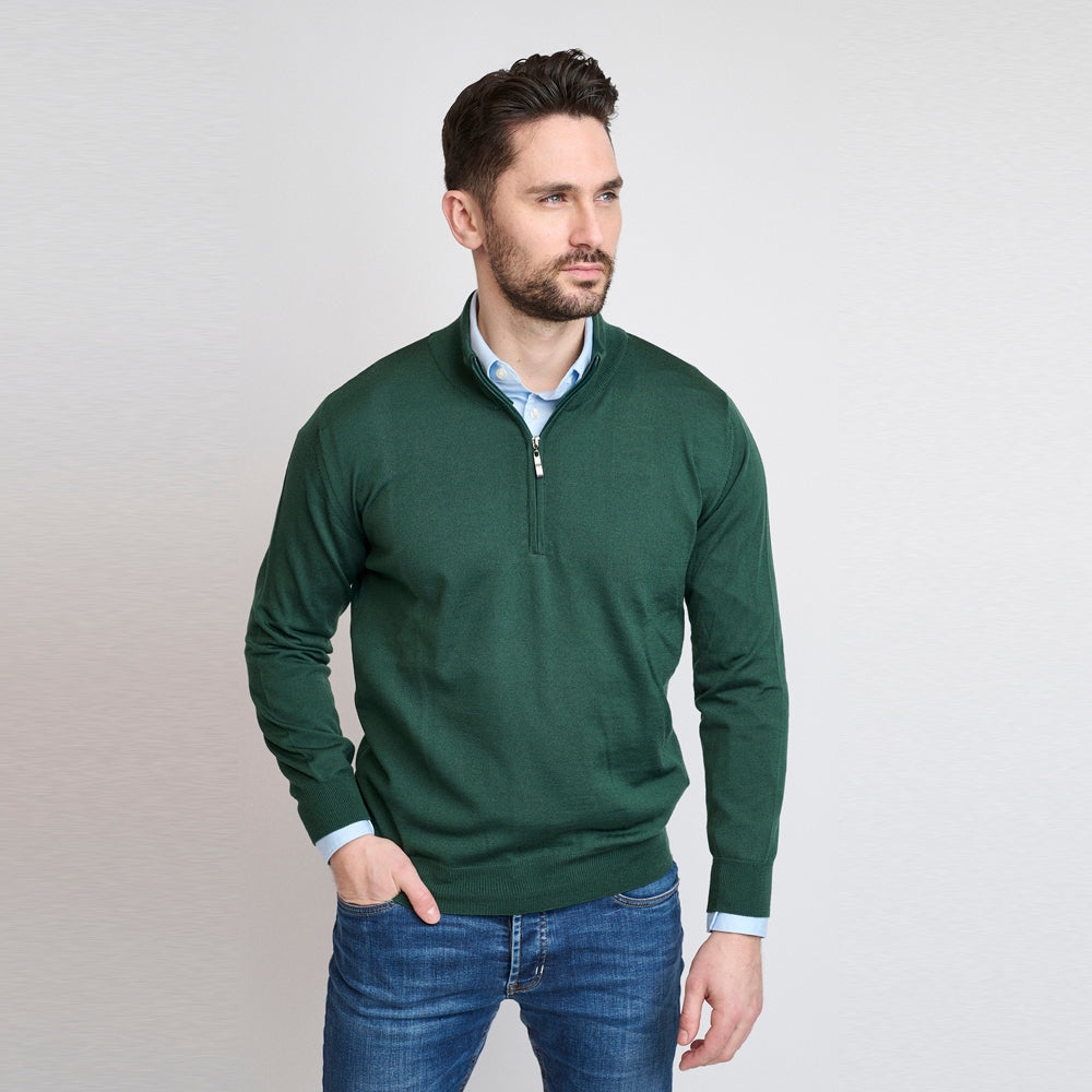 Riise Herre Merino Z-neck, Fairway