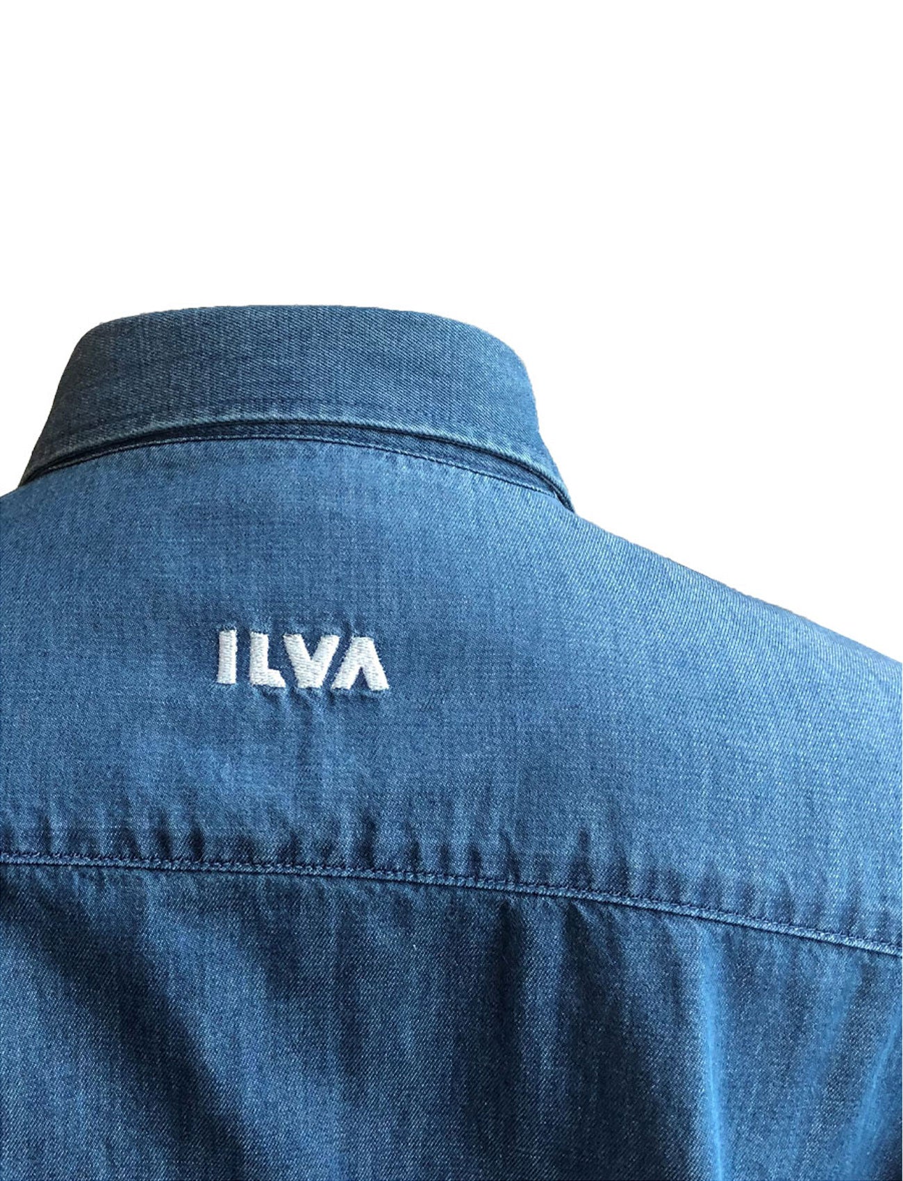 ILVA Dame denim skjorte, Blå