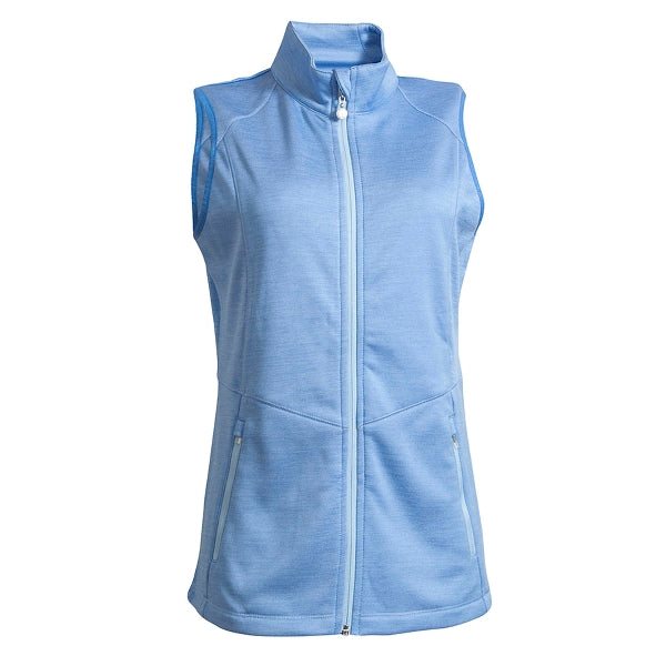 Dame Melange Midlayervest, Blue Bell