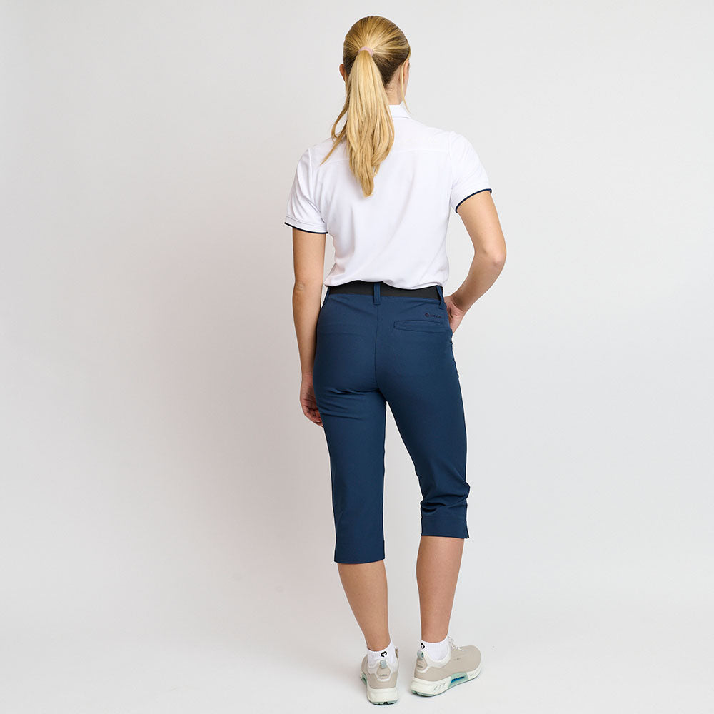 Dame Letvægts Performance Capri Pants, Marineblå