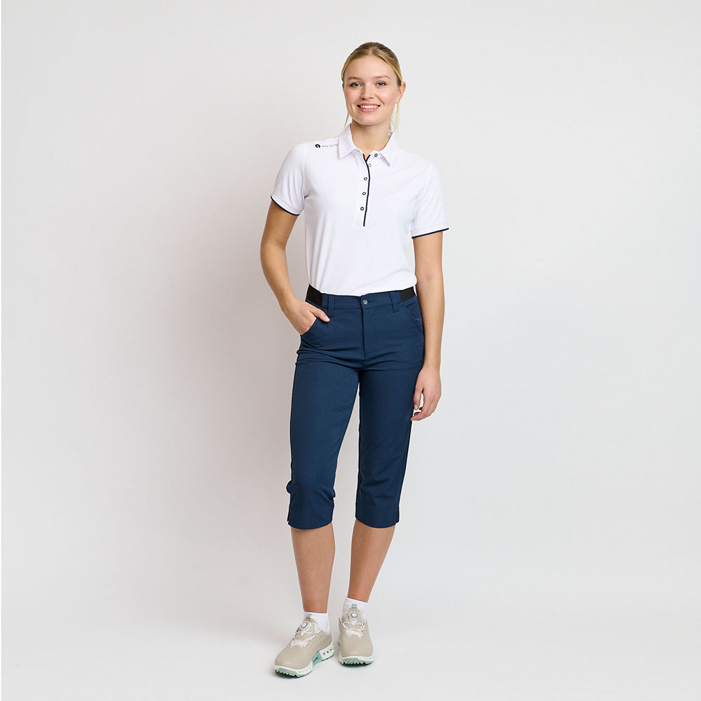 Dame Letvægts Performance Capri Pants, Marineblå