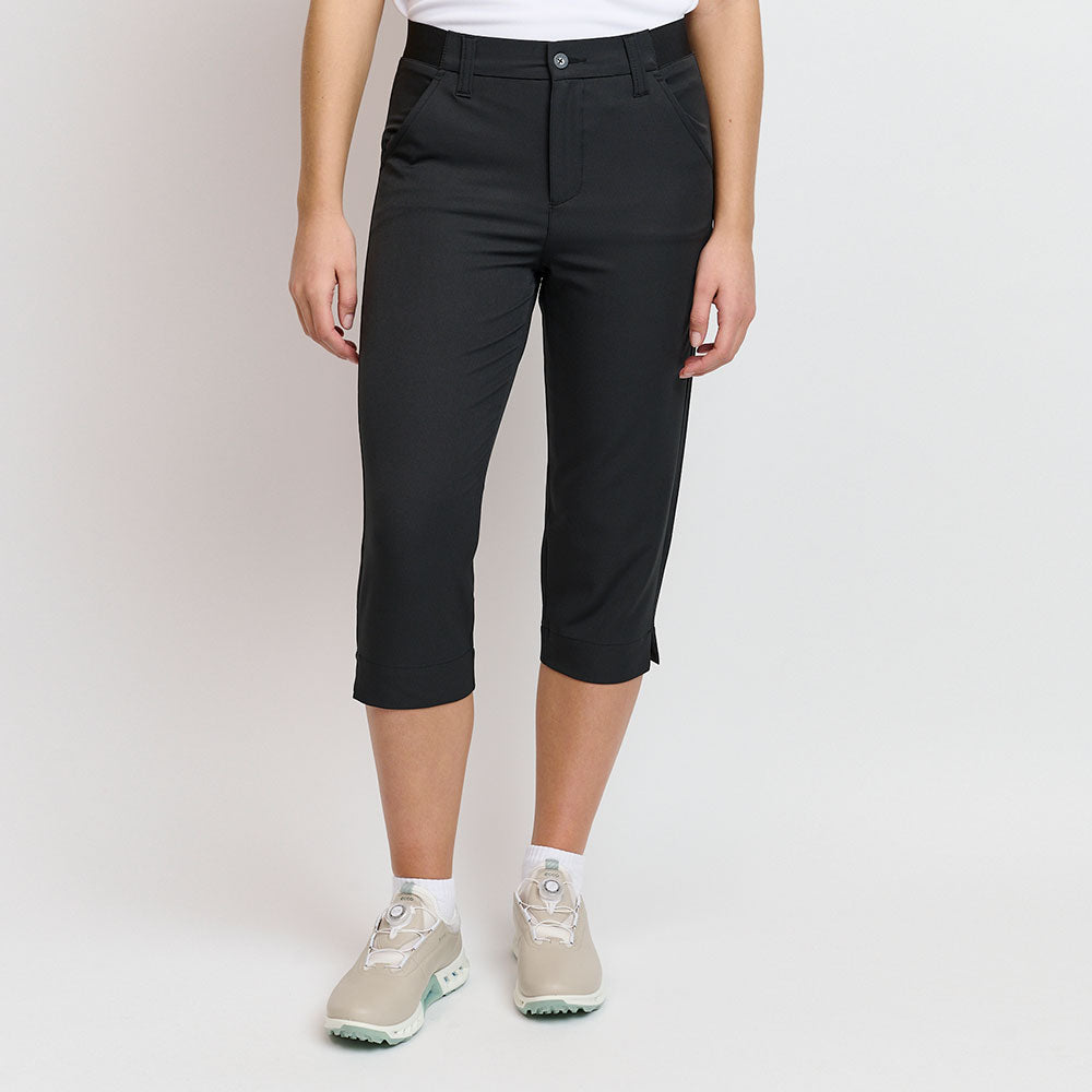 Dame Letvægts Performance Capri Pants, Sort