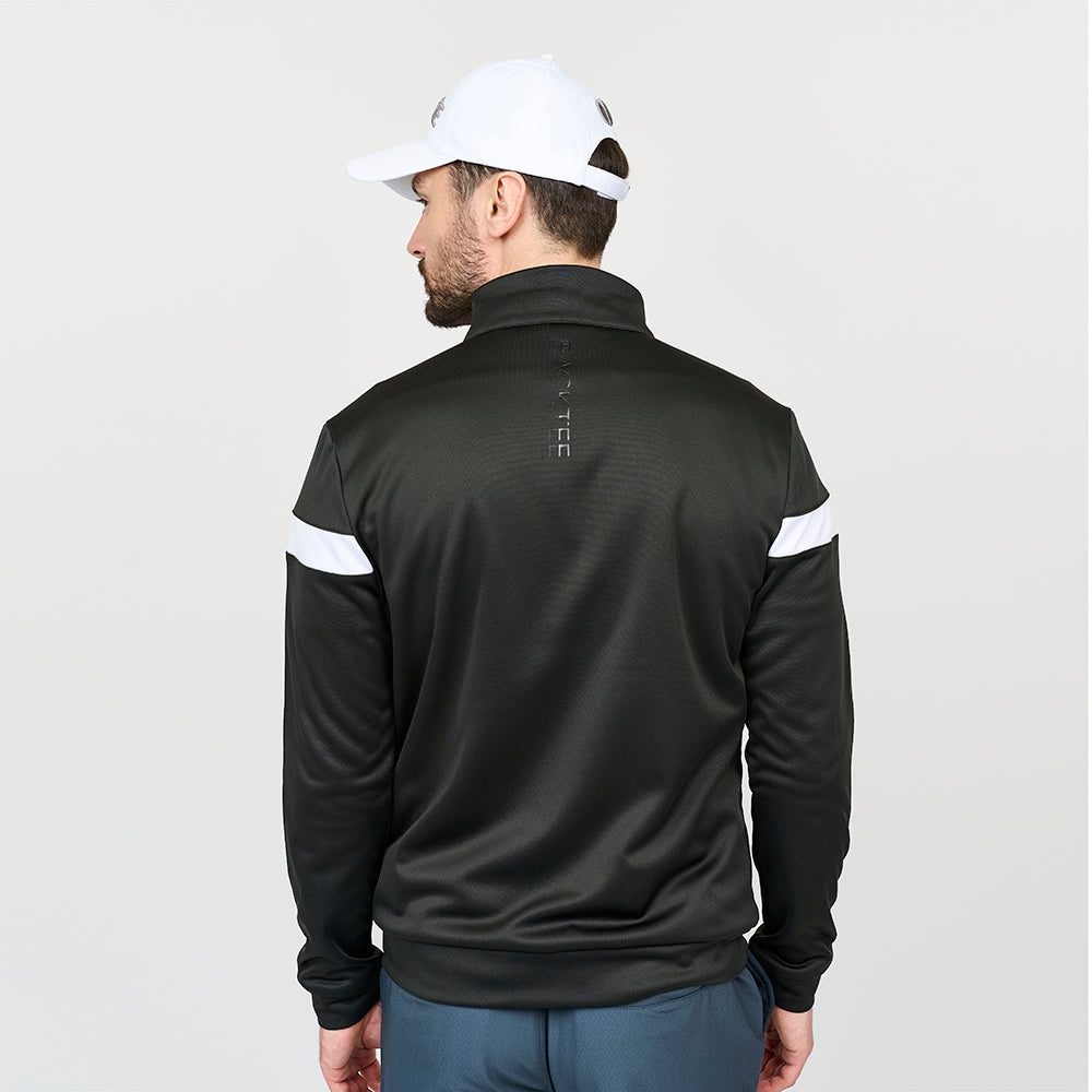 Herre Shield Full Zip Midlayer, Sort