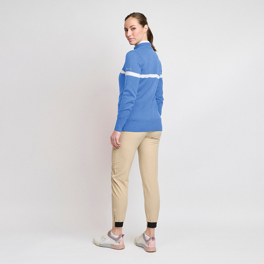 Dame Økologisk Windbreaker Sweater, Sky