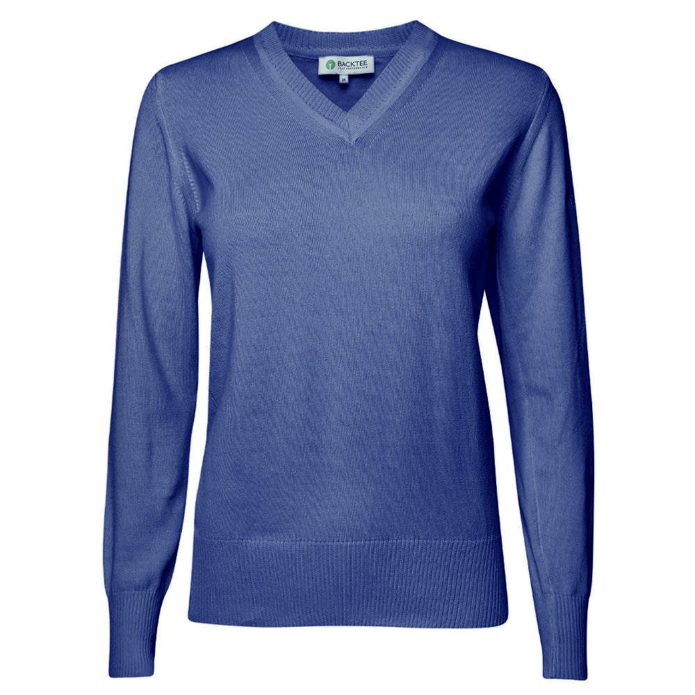 Dame Økologisk Casual Sweater, Dusk Blue