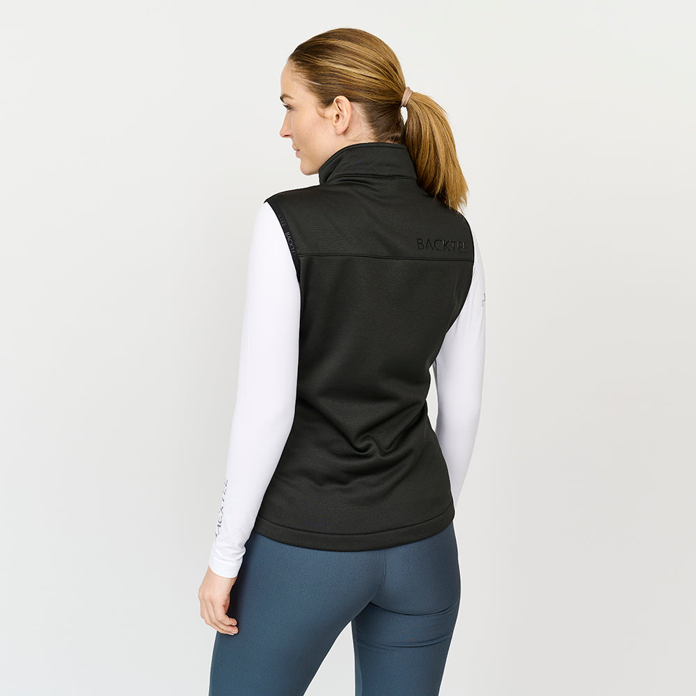 Dame Hybrid Vest, Sort