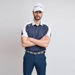 Herre Tournament Polo, Ombre Blue