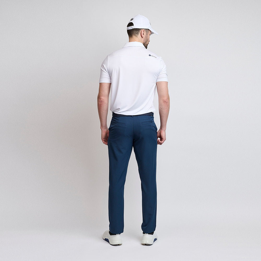 Herre Golf Polo, Hvid