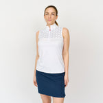 Dame Icon Top, Hvid