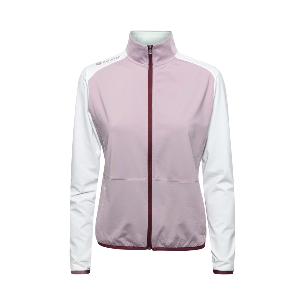 Dame Full-Zip Baselayer, Hvid
