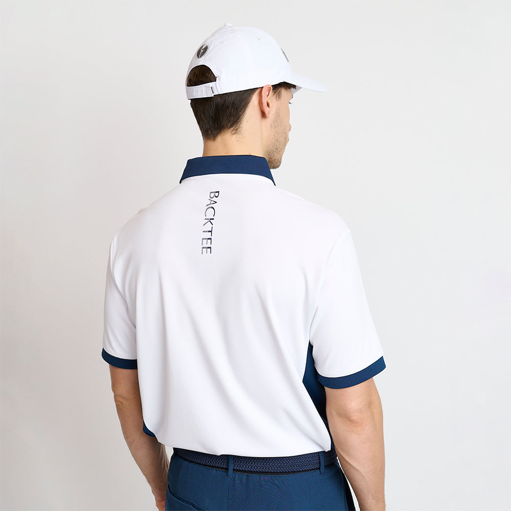 Herre Hole-In-One Polo, Hvid