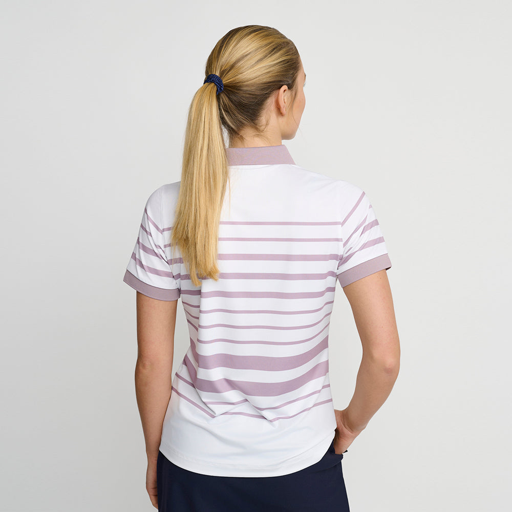 Dame Fine Stripe Polo, Nirvana